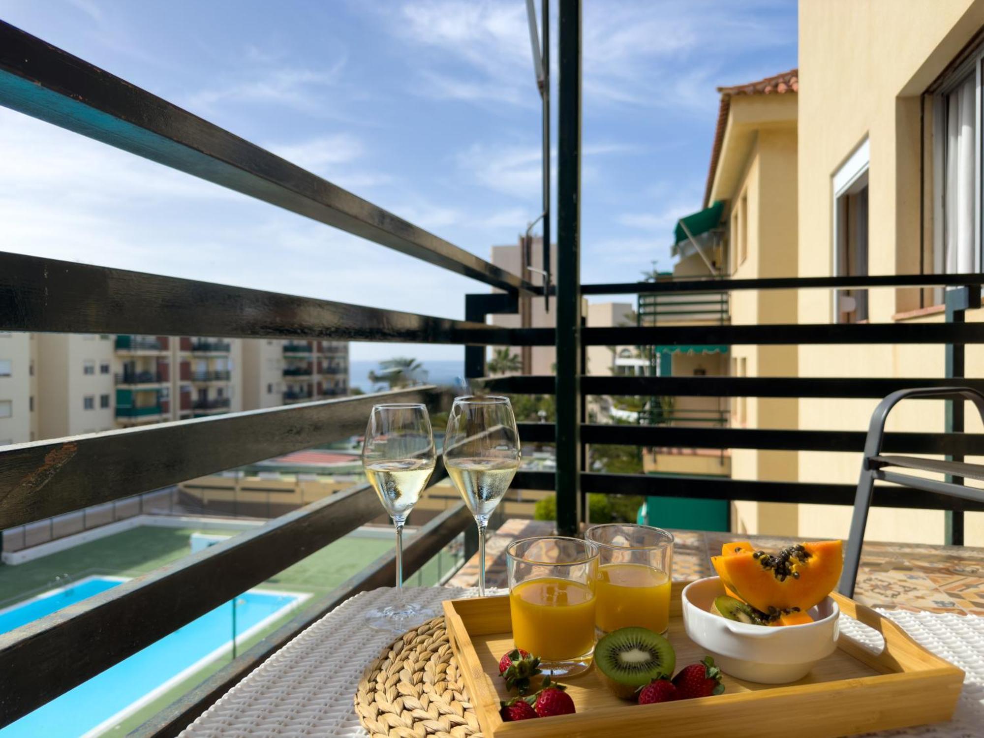 Amazing 3-Bedroom Apartment. Pool And Sea View! Los Cristianos  Exterior foto